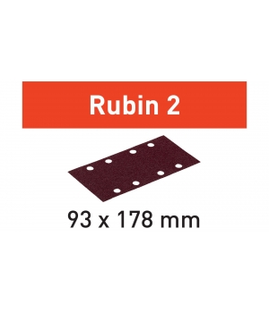Материал шлифовальный Festool Rubin II P 100, компл. из 50 шт. STF 93X178/8 P100 RU2/50