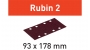 Материал шлифовальный Festool Rubin II P 180. компл. из 50 шт. STF 93X178/8 P180 RU2/50