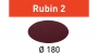 Материал шлифовальный Festool Rubin II P 80, компл. из 50 шт. STF D180/0 P80 RU2/50