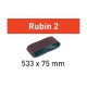 Лента шлифовальная Festool Rubin II P 100. компл. из 10шт. 75 x 533 / P100 RU2/10