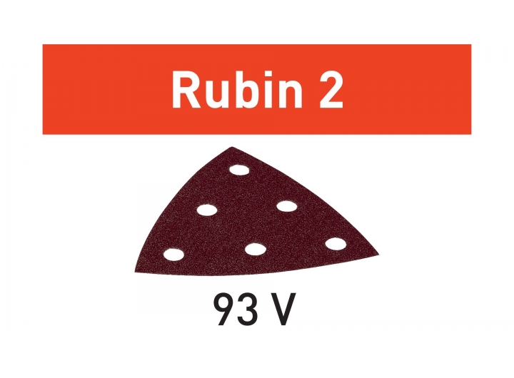 Материал шлифовальный Festool Rubin II P 120. компл. из 50 шт. STF V93/6 P120 RU2/50