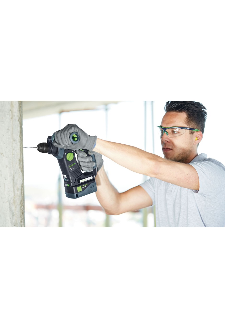 Аккумуляторный перфоратор Festool BHC 18-Basic