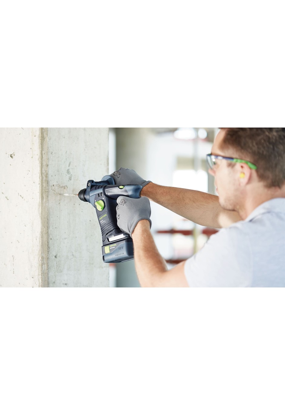 Аккумуляторный перфоратор Festool BHC 18-Basic