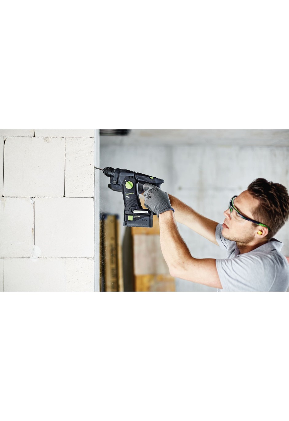 Аккумуляторный перфоратор Festool BHC 18-Basic