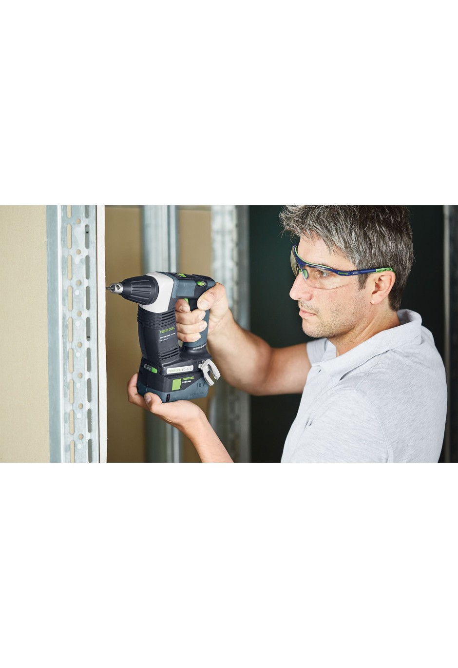 Аккумуляторный шуруповёрт для гипсокартона Festool DuraDrive DWC 18-2500 Li-Basic