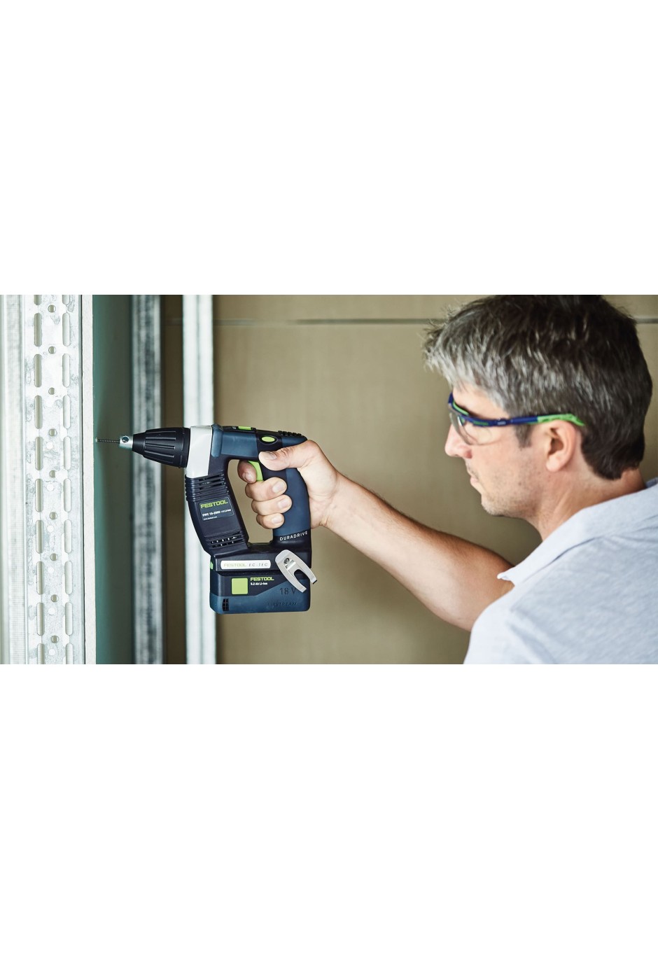 Аккумуляторный шуруповёрт для гипсокартона Festool DuraDrive DWC 18-2500 Li-Basic