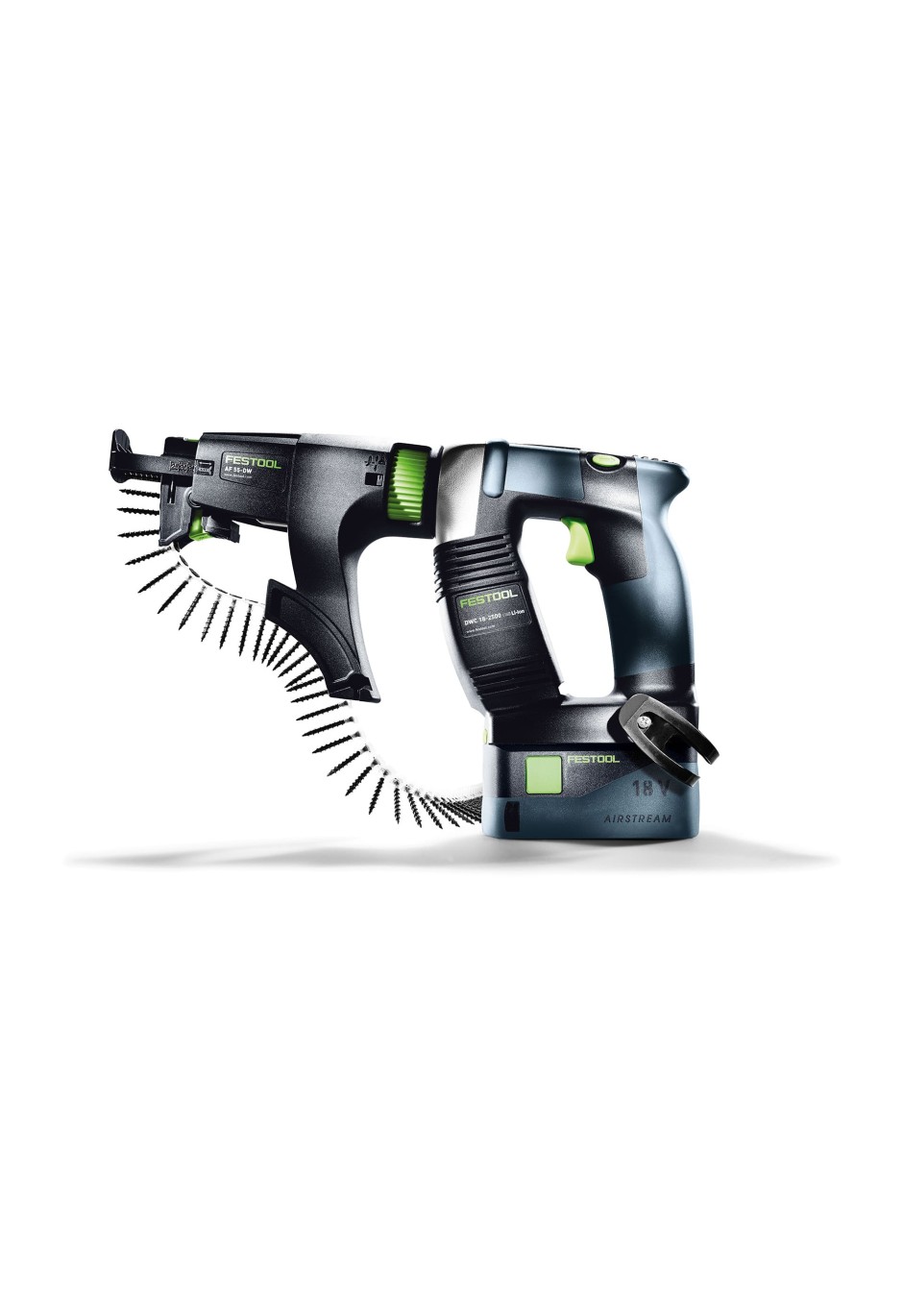 Аккумуляторный шуруповёрт для гипсокартона Festool DuraDrive DWC 18-2500 Li-Basic