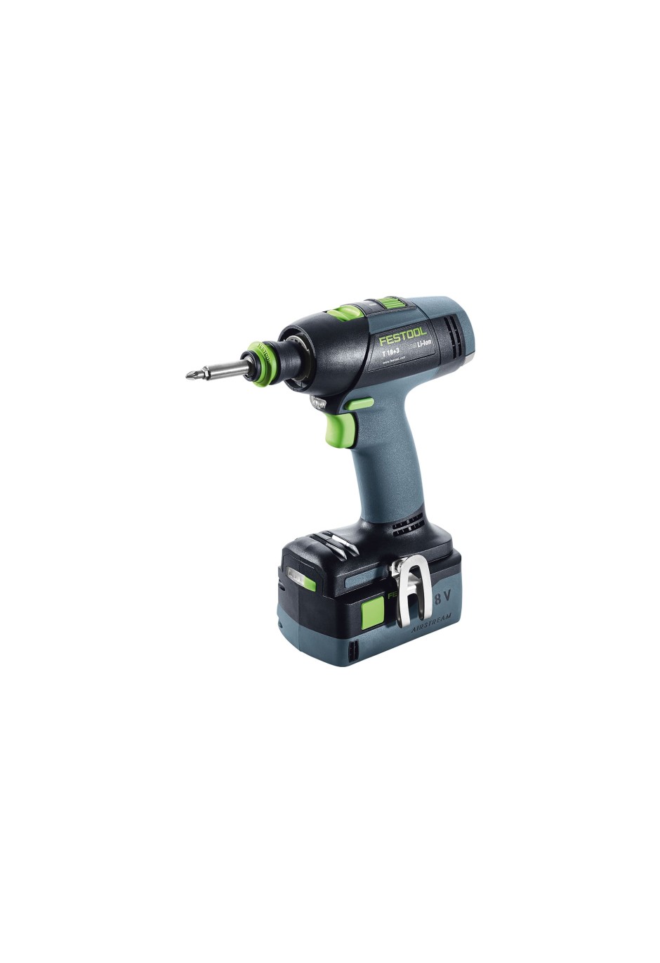 Аккумуляторная дрель-шуруповерт Festool T 18+3 Li 5.2 Set