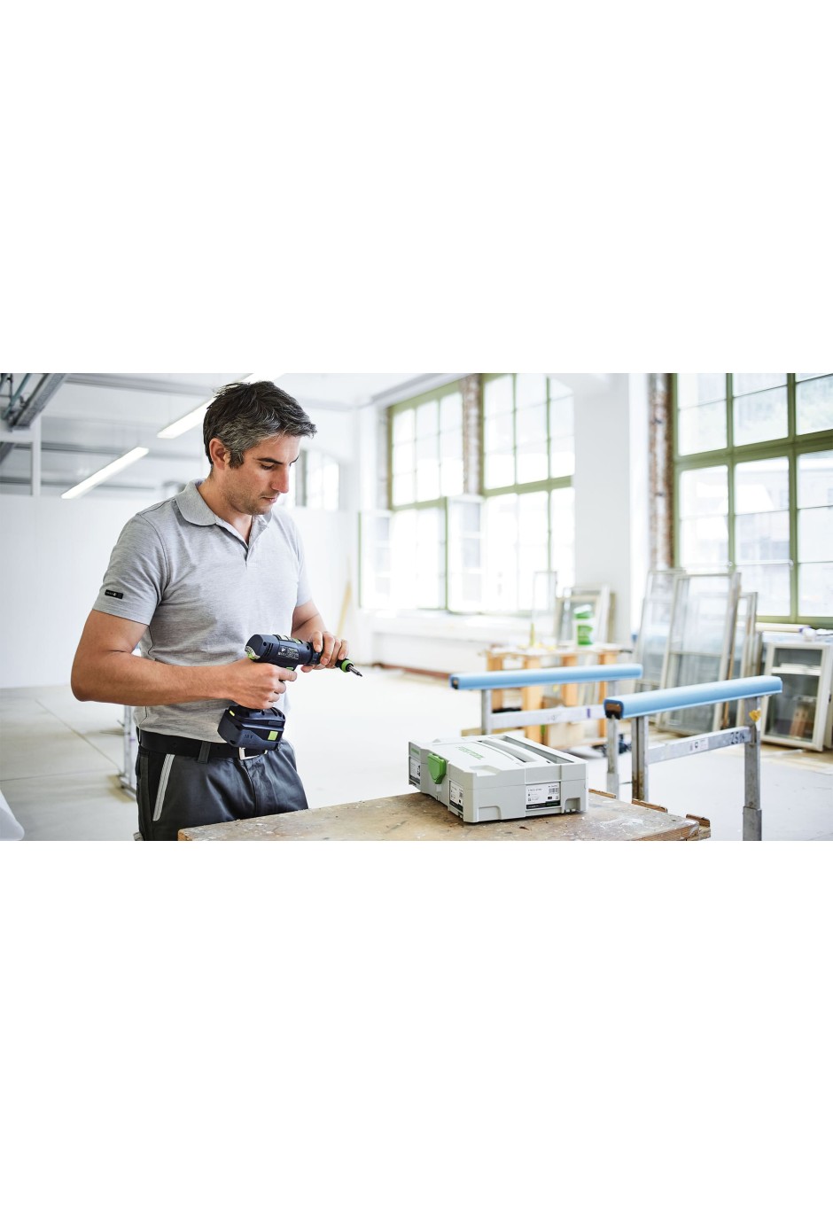 Аккумуляторная дрель-шуруповерт Festool T 18+3 Li 5.2 Set