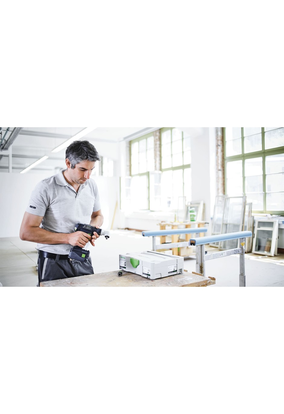 Аккумуляторная дрель-шуруповерт Festool T 18+3 Li 5.2 Set