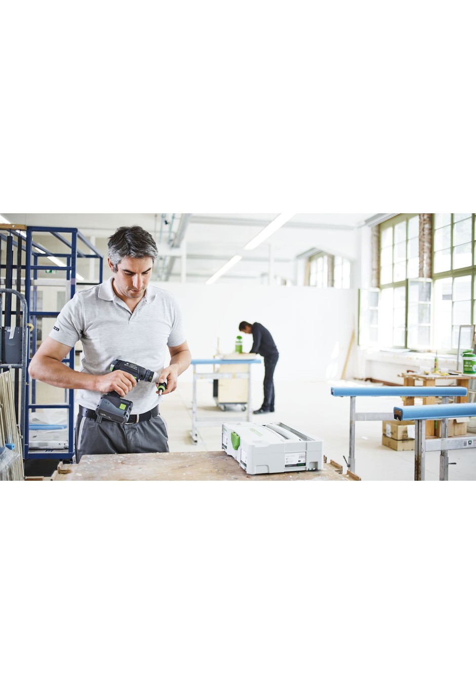 Аккумуляторная дрель-шуруповерт Festool T 18+3 Li 5.2 Set