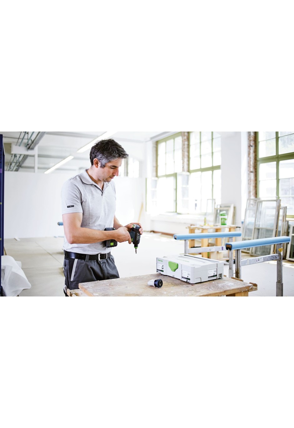 Аккумуляторная дрель-шуруповерт Festool T 18+3 Li 5.2 Set