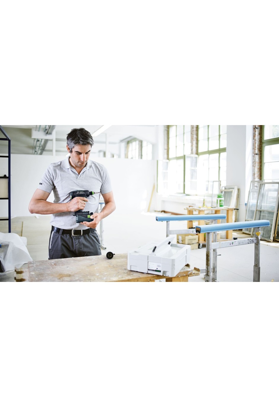 Аккумуляторная дрель-шуруповерт Festool T 18+3 Li 5.2 Set