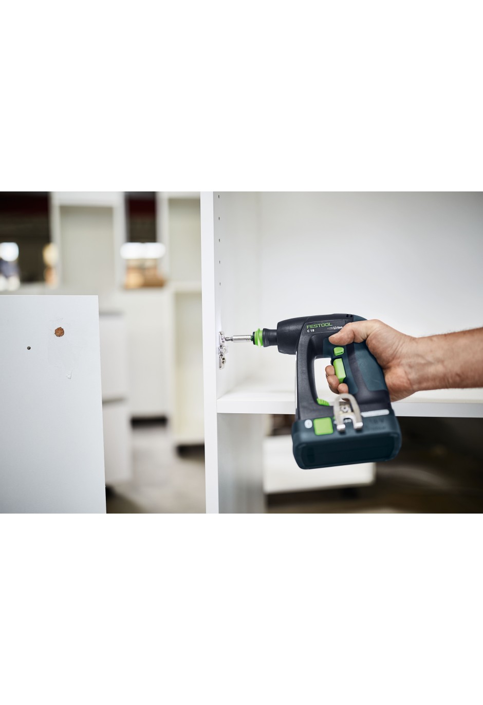 Аккумуляторная дрель-шуруповёрт Festool C 18-Basic