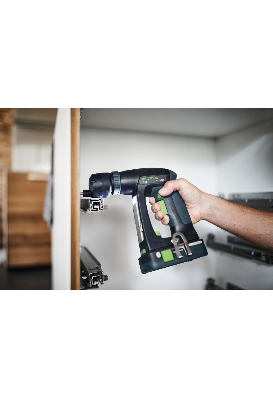 Аккумуляторная дрель-шуруповёрт Festool C 18 HPC 4,0 I-Set