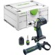 Аккумуляторная дрель-шуруповёрт Festool QUADRIVE DRC 18/4 Li-Basic