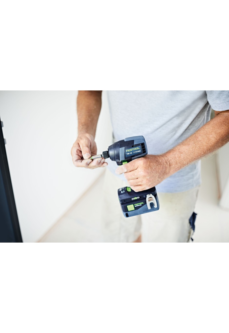 Аккумуляторная импульсная дрель-шуруповерт Festool TID 18-Basic